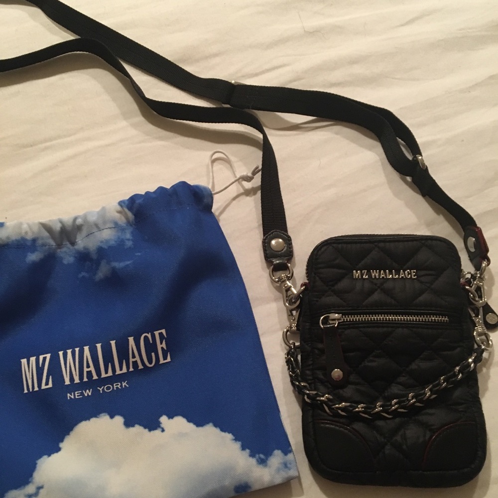MZ Wallace micro crossbody - black